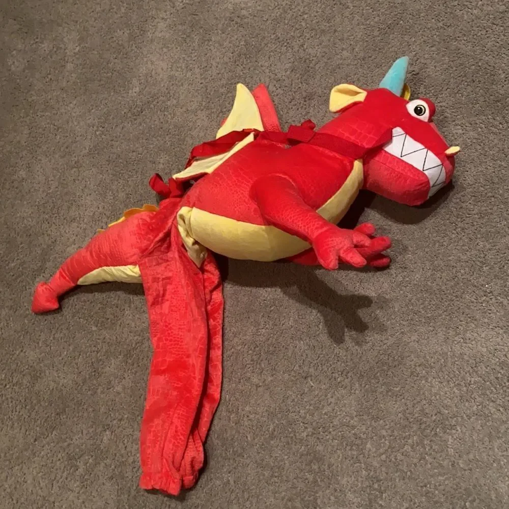 Toddler Dragon Costume Halloween One Size Fits Most NWT